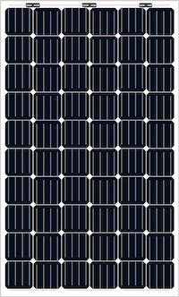 英利單晶硅太陽能光伏電池板PANDA Bifacial 60Cell系列產品圖片