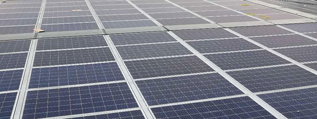 鋼構(gòu)架空、彩鋼瓦屋頂鋪設(shè)組件